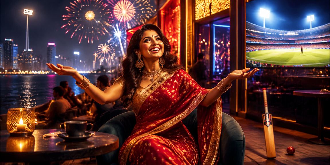 Indian sports betting user watching live match